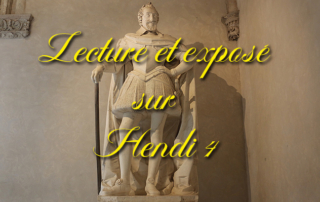 Lecture et exposé sur Henri IV pour nos résidents
