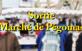 Première sortie pour nos résidents de la Bastide au marché de Pégomas
