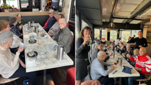 Sortie restaurant, au Grill de la Mourachonne à Pégomas pour nos résidents.