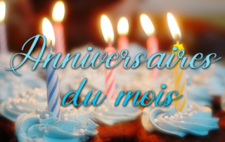 Les anniversaires du mois de Septembre à la Bastide de Pégomas