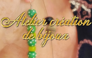 Atelier de création de bijoux pour nos résidents de la Bastide.