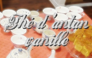 Thé d'antan sur le thème la vanille pour nos résidents de la Bastide.