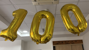 Les 100 ans de Madame DUIGOU à la Bastide de Pégomas.