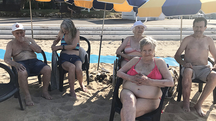Sortie plage de Cannes pour nos résidents de la Bastide