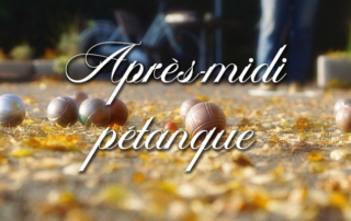 Après-midi pétanque pour nos résidents de la Bastide de Pégomas.