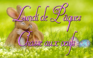 Lundi de Pâques, chasse aux œufs pour nos résidents de la Bastide de Pégomas.