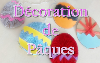 Décoration de Pâques créée par nos résidents de la Bastide de Pégomas.