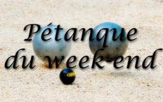 La pétanques du week-end pour nos résidents de la Bastide.