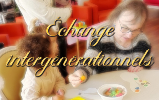 Échange intergénérationnels avec les assistantes maternelles de Pégomas