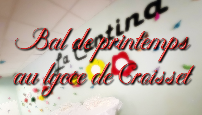 Bal de printemps au lycée Croisset de Grasse pour nos résidents de la Bastide