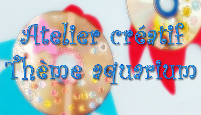 Atelier créatif sur le thème aquarium pour nos résidents de la Bastide.