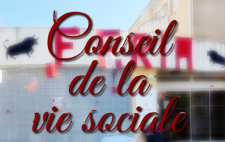 Conseil de la vie sociale avec repas sous le thème Feria pour nos résidents de la Bastide.